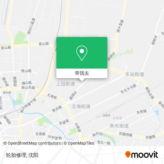 轮胎修理地图