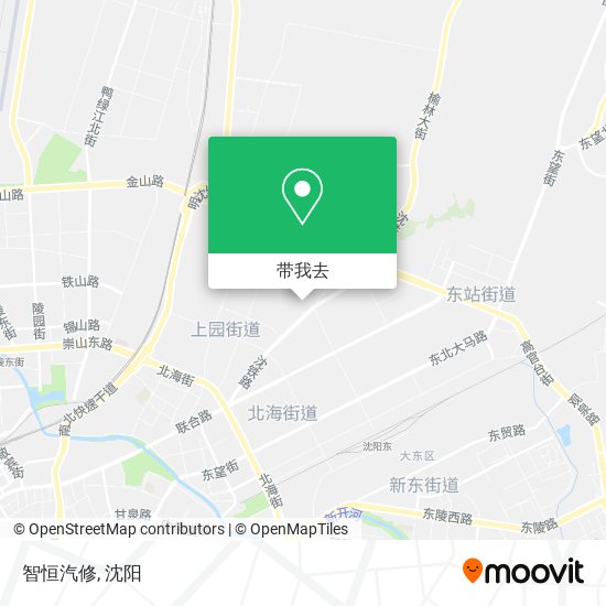 智恒汽修地图