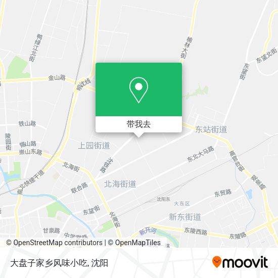大盘子家乡风味小吃地图