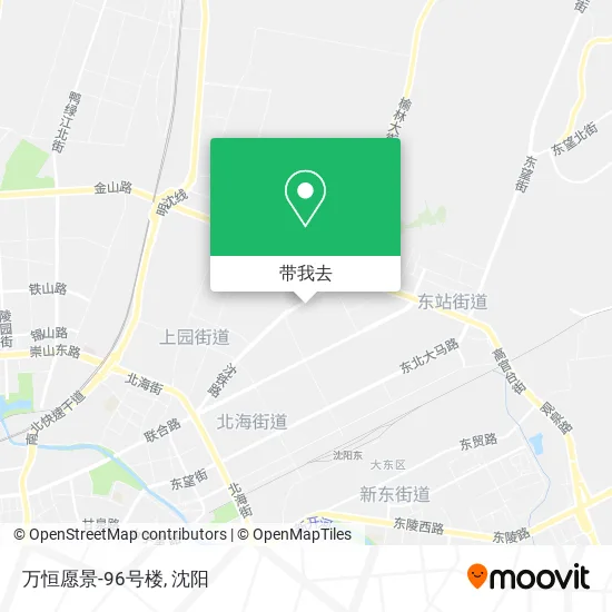 万恒愿景-96号楼地图
