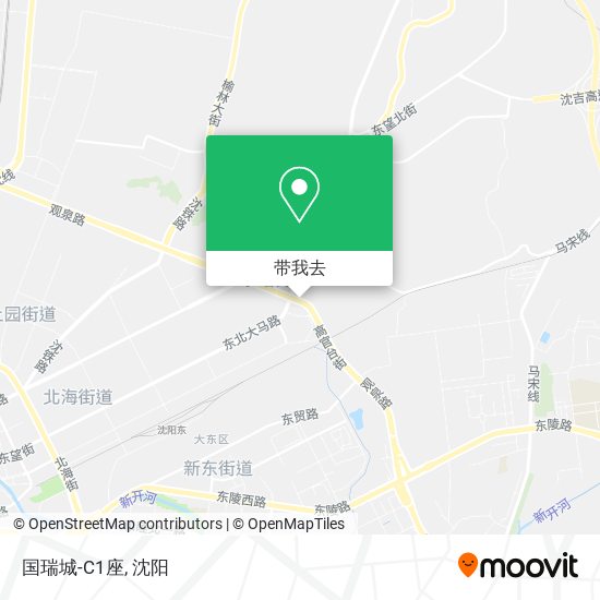 国瑞城-C1座地图