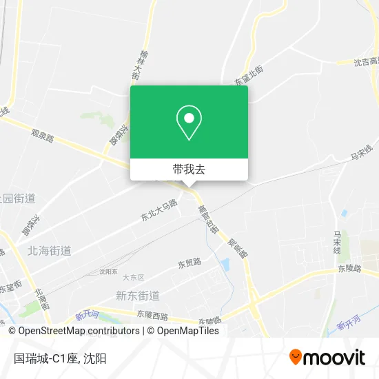 国瑞城-C1座地图