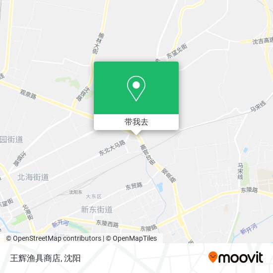 王辉渔具商店地图