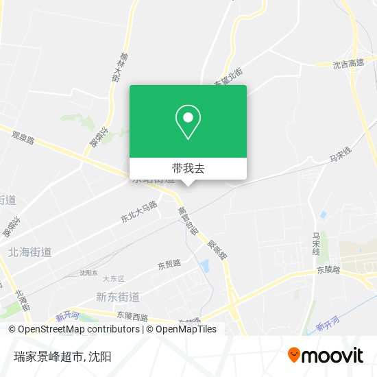 瑞家景峰超市地图