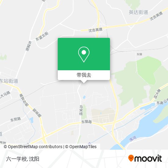 六一学校地图