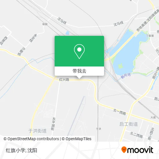 红旗小学地图