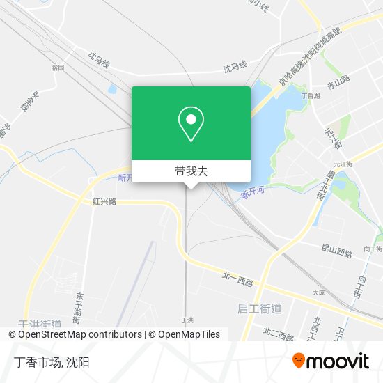 丁香市场地图