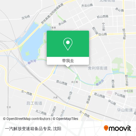 一汽解放变速箱备品专卖地图