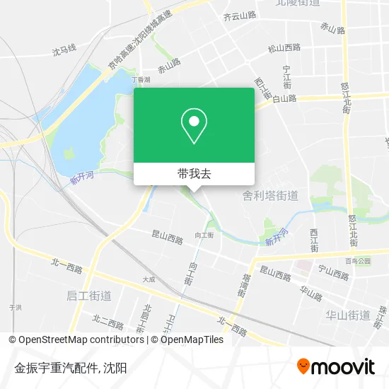 金振宇重汽配件地图