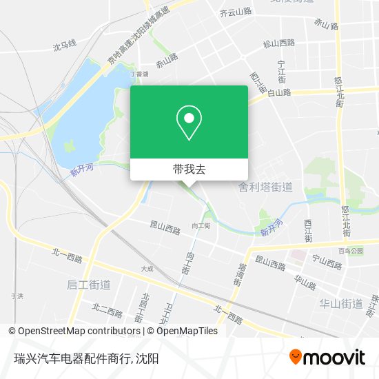 瑞兴汽车电器配件商行地图
