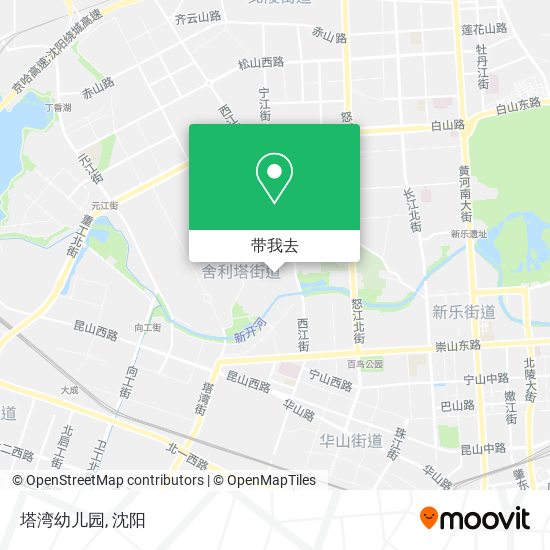 塔湾幼儿园地图