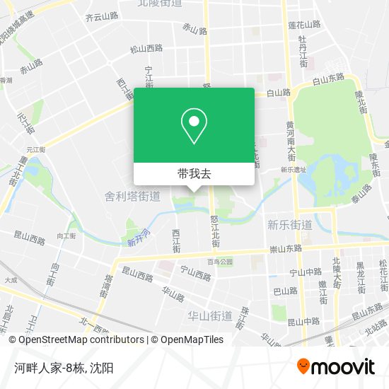 河畔人家-8栋地图