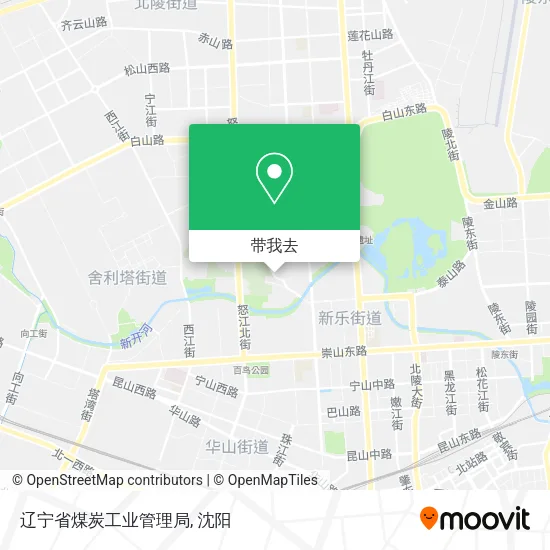 辽宁省煤炭工业管理局地图