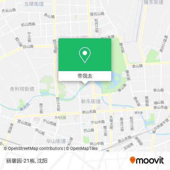 丽馨园-21栋地图