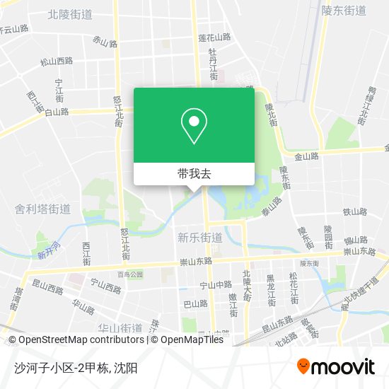 沙河子小区-2甲栋地图