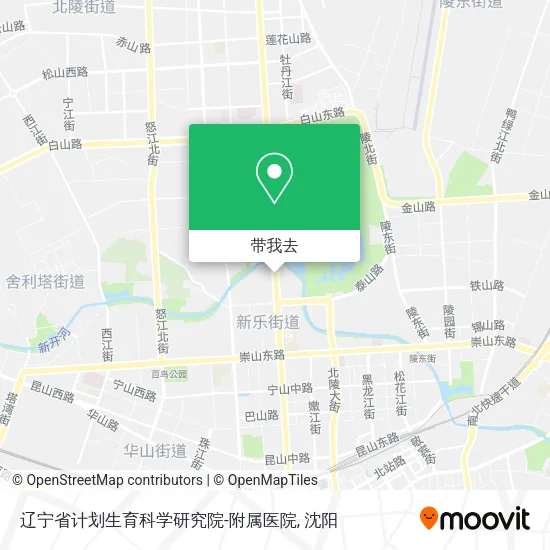 辽宁省计划生育科学研究院-附属医院地图