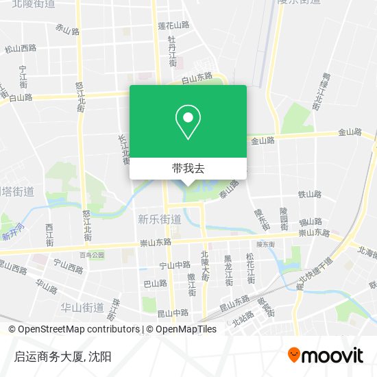 启运商务大厦地图