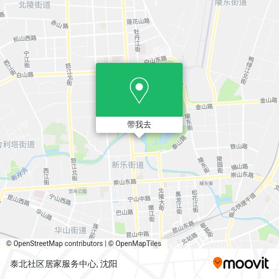 泰北社区居家服务中心地图
