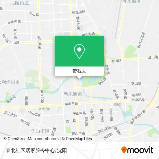 泰北社区居家服务中心地图