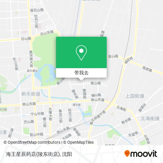 海王星辰药店(陵东街店)地图