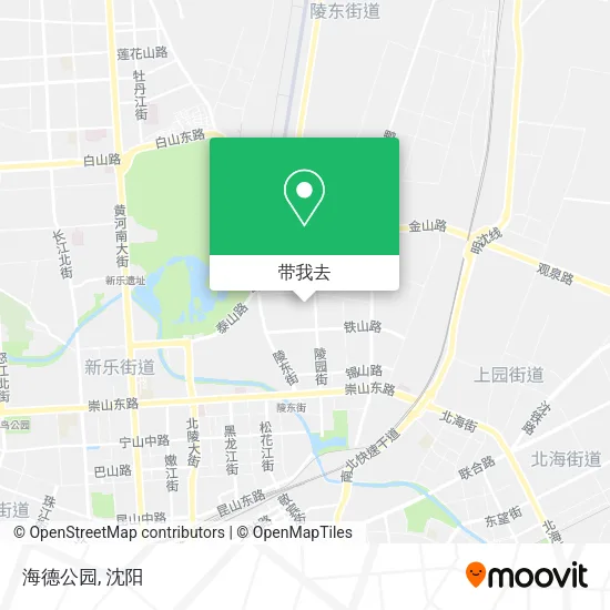 海德公园地图