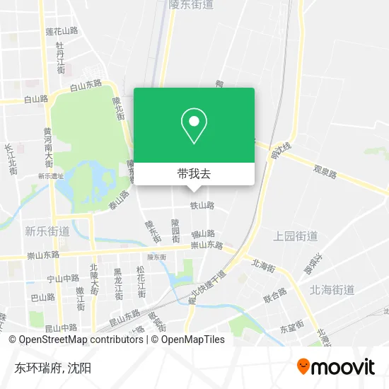 东环瑞府地图