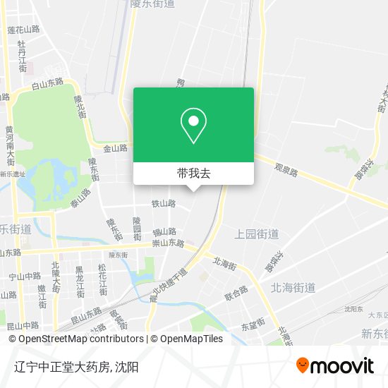 辽宁中正堂大药房地图