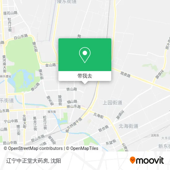 辽宁中正堂大药房地图