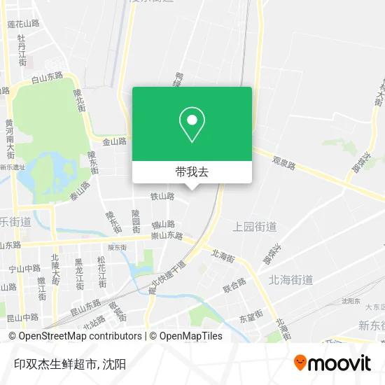 印双杰生鲜超市地图