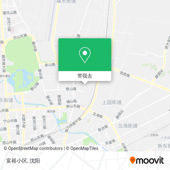 富裕小区地图