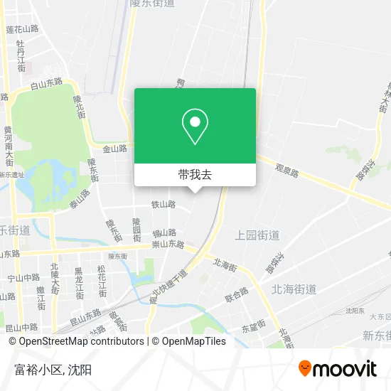 富裕小区地图