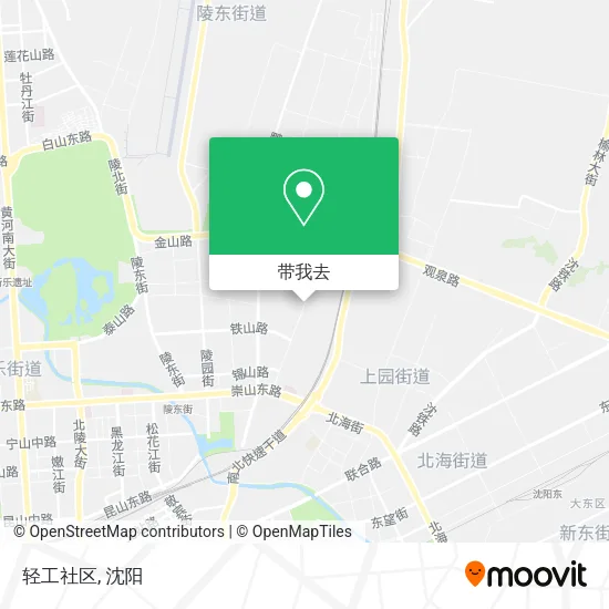 轻工社区地图