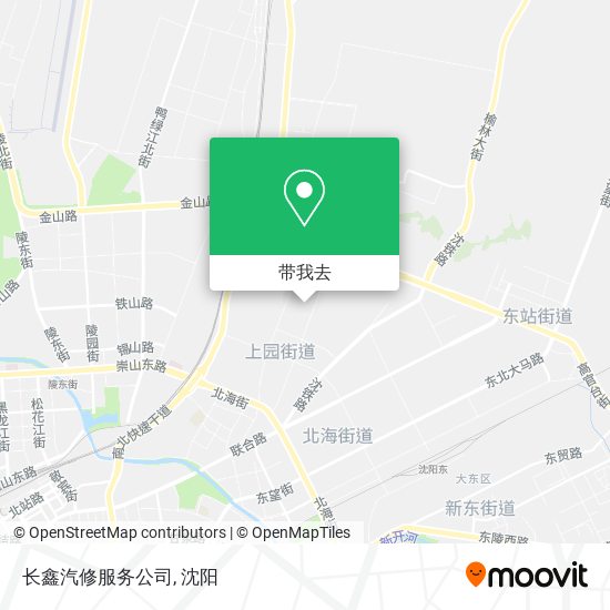 长鑫汽修服务公司地图