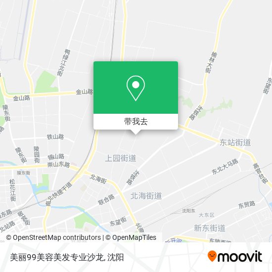 美丽99美容美发专业沙龙地图