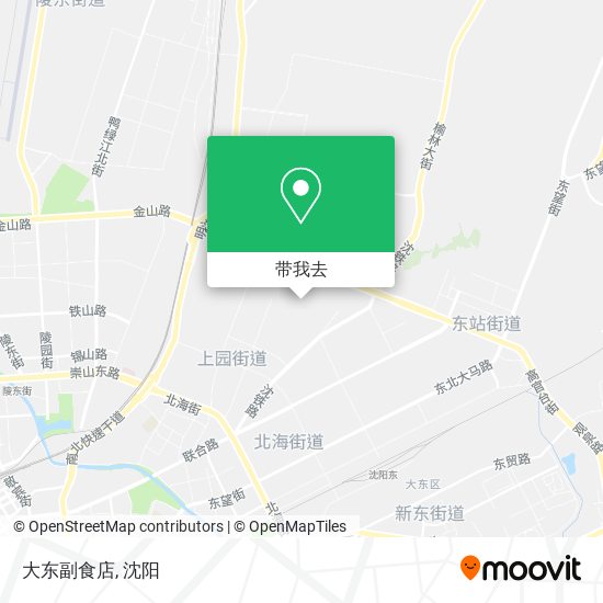 大东副食店地图