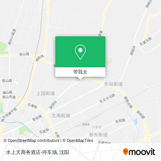 水上天商务酒店-停车场地图