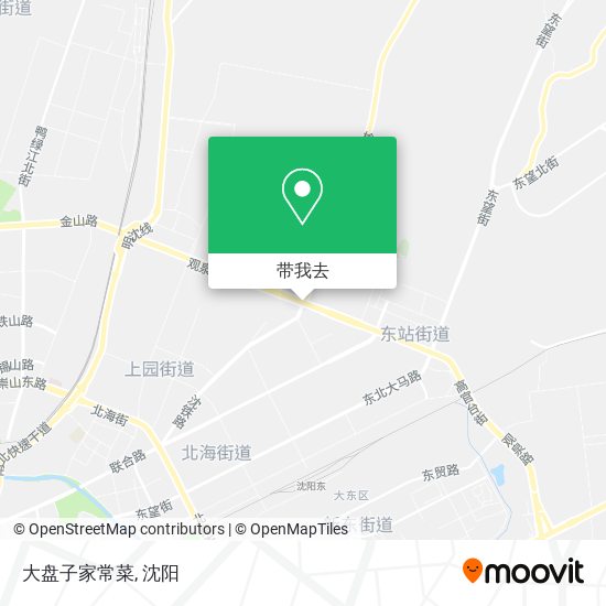 大盘子家常菜地图
