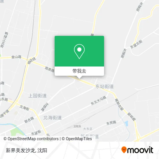 新界美发沙龙地图