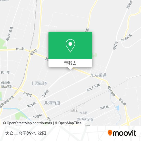 大众二台子浴池地图