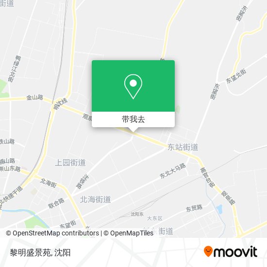 黎明盛景苑地图