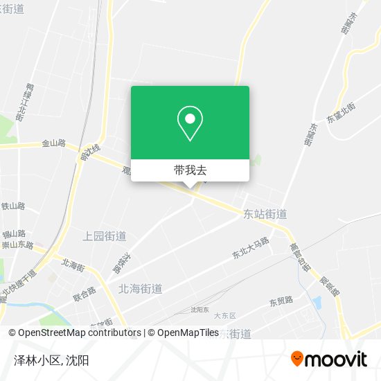 泽林小区地图
