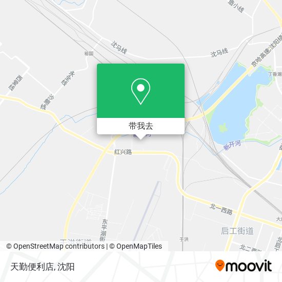天勤便利店地图