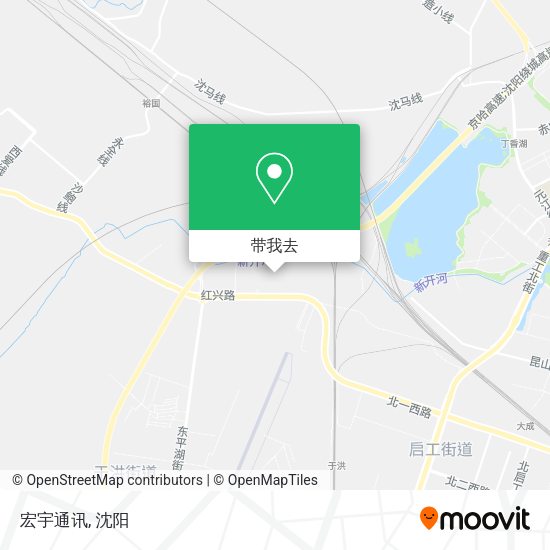 宏宇通讯地图