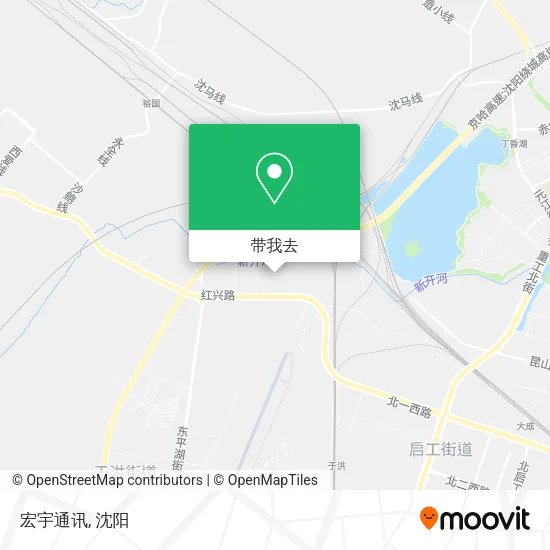 宏宇通讯地图