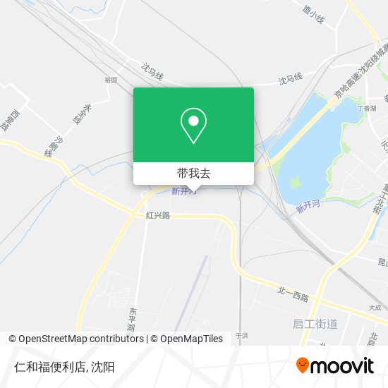 仁和福便利店地图
