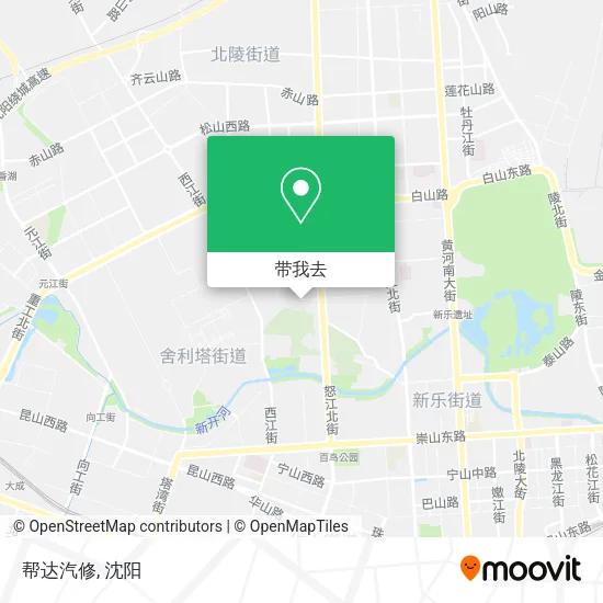 帮达汽修地图