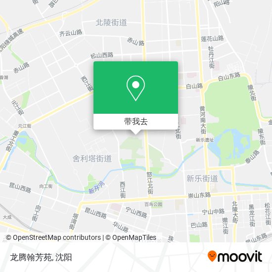 龙腾翰芳苑地图