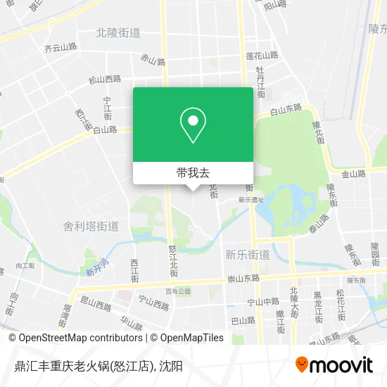 鼎汇丰重庆老火锅(怒江店)地图
