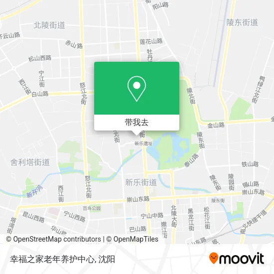 幸福之家老年养护中心地图