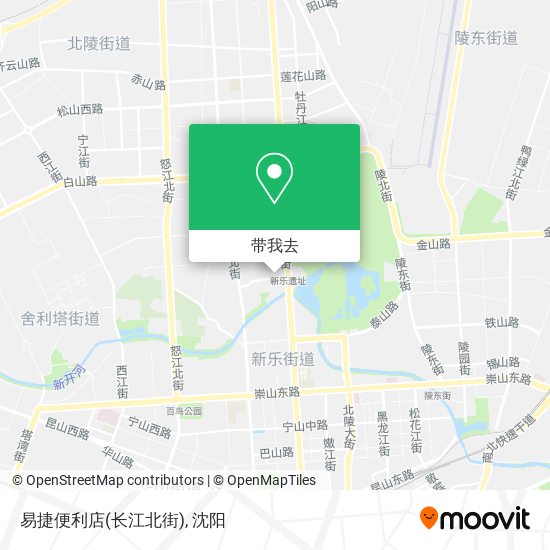 易捷便利店(长江北街)地图